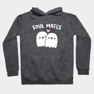 Cute Ghosts Soul Mates Hoodie